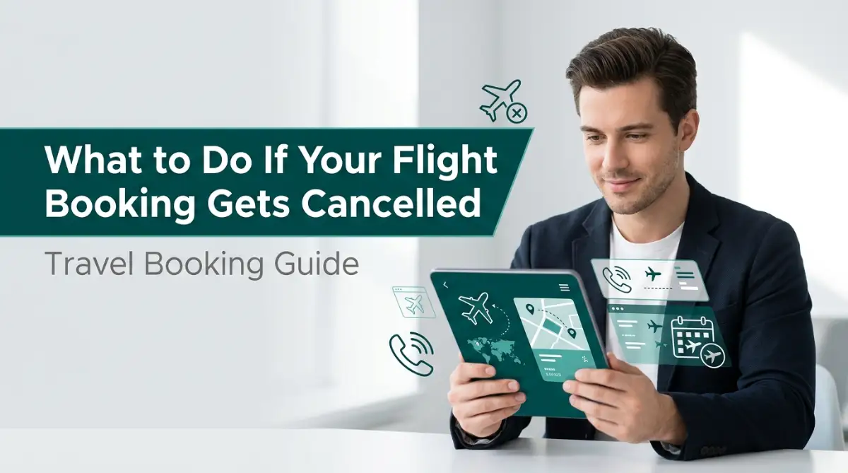 How to Handle a Cancelled Flight Booking Without Losing Money