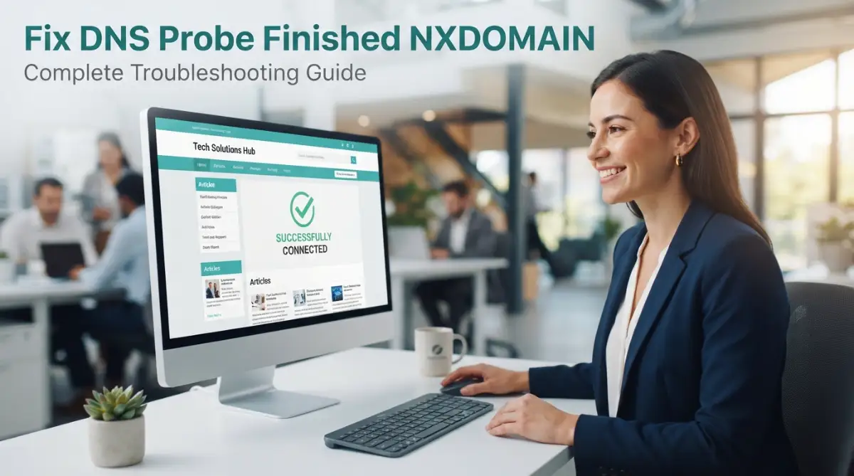 How to Fix the DNS Probe Finished NXDOMAIN Error in WordPress