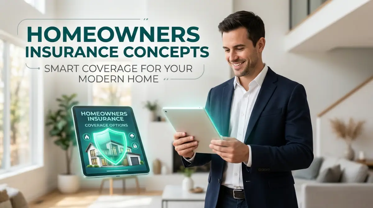 A young man calculating exactly how much homeowners insurance coverage is required for his new house.