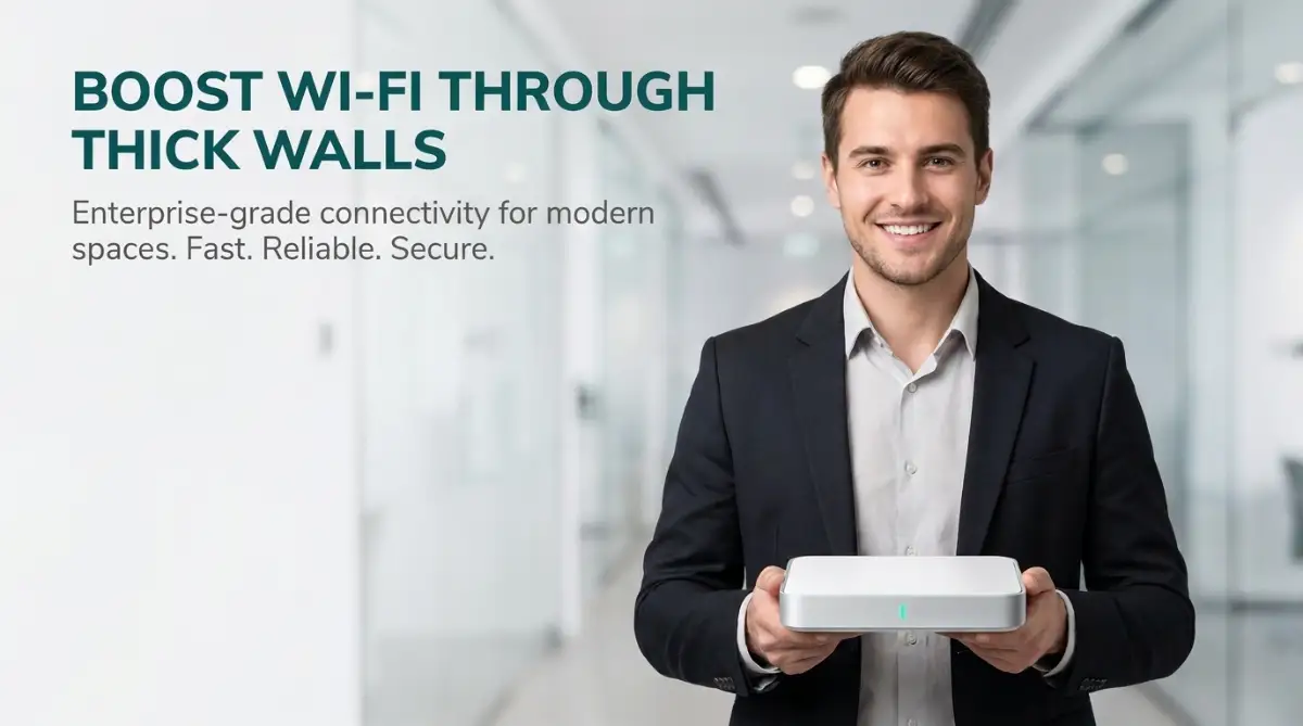 How to Boost Wi-Fi Signal Strength Through Thick Walls